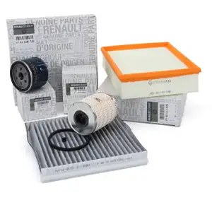 ORIGINAL Renault inspection kit filter package filter set LAGUNA II 1.9dCi 110-130 hp