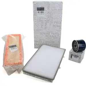 ORIGINAL Renault inspection kit filter package filter set TRAFIC II 1.9dCi 82/101 hp
