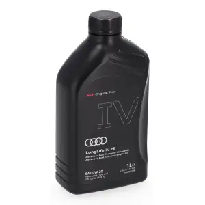 1L 1 Liter ORIGINAL AUDI Motor&ouml;l &Ouml;l Longlife 4 FE SAE 0W-20 508.00 509.00 GS65577D2