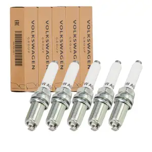 5x ORIGINAL AUDI Zündkerze RS3 (8P 8V 8Y) RSQ3 (8U F3) TTRS (8J FV) 06K905601L