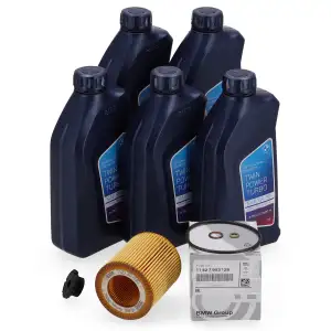 5L ORIGINAL BMW 5W-30 engine oil + oil filter F23 F30-34 F32-36 F10/11 X1 X3 X4 X5 N20