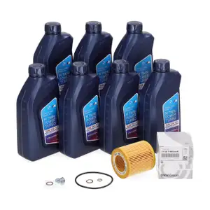 7L ORIGINAL BMW 0W30 Motor&ouml;l + &Ouml;lfilter 2er M2 F87 3er M3 F80 4er M4 F82 F83 N55 S55
