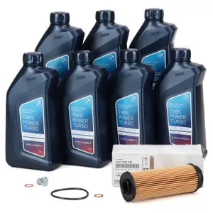 7L ORIGINAL BMW 5W-30 Engine Oil + Oil Filter F20/21 F30-34 G30/31 G11/12 B58 B57 11427826799