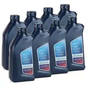 8L 8 Liter ORIGINAL BMW Twin Power Turbo 0W-30 Motoröl LongLife-04 83215B5A201