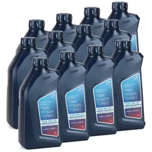 12L 12 liters ORIGINAL BMW Twin Power Turbo 0W-30 engine oil LongLife-04 83215B5A201