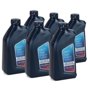 6L 6Liter ORIGINAL BMW Motoröl 0W20 Twin Power Turbo Longlife-17 FE+ 83215B49CA2
