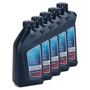 5L 5Liter ORIGINAL BMW Motoröl 0W20 Twin Power Turbo Longlife-17 FE+ 83215B49CA2