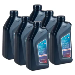 6L 6 Liter ORIGINAL BMW M TWIN POWER TURBO 10W-60 Motoröl Öl 83212365924