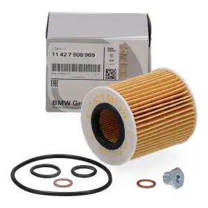 ORIGINAL BMW Ölfilter + Schraube E81-88 E46 E90-93 X1 E84 Z4 E85 N40 N42 N43 N45 N46
