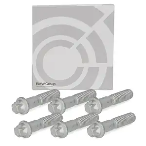 6x ORIGINAL BMW Axle Bolt Drive Shaft M10x43 1 Series 3 Series 5 Series 7 Series X3 X5 X6 33207572716