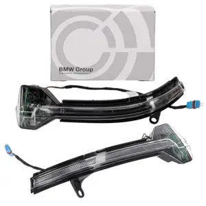 2x ORIGINAL BMW LED Blinker Blinkleuchte Au&szlig;enspiegel 5er F10 F11 ab 07.2013