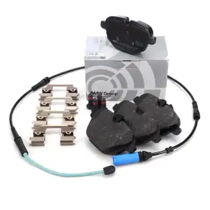 ORIGINAL BMW Bremsbel&auml;ge + Warnkontaktsensor 5er G30 6er G32 7er G11 G12 hinten