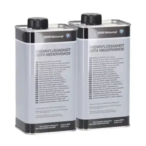2L 2 Liter ORIGINAL BMW Bremsfl&uuml;ssigkeit DOT 4 LV CLASS 6 83105A87362
