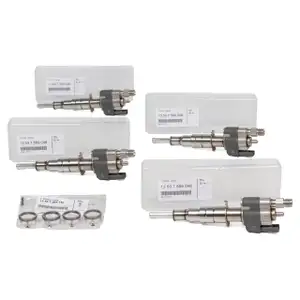 4x ORIGINAL BMW Einspritzd&uuml;se + W&auml;rmeschutzscheibe 1er E81-88 3er E90-93 5er E60 E61 N43