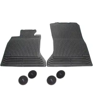 ORIGINAL BMW rubber mats Car mats Set 5 Series F10 F18 F11 2-piece FRONT