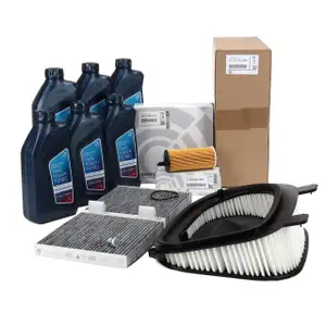 ORIGINAL BMW filter set, 3-piece + 6L 5W30 engine oil X3 F25 18d 20d N47 30d N57 up to 10/2011