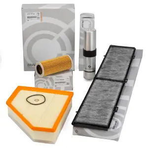 ORIGINAL BMW Filterset Filterpaket 4-tlg 3er E90 E91 E92 330d 335d M57 N57 ab 02.2010