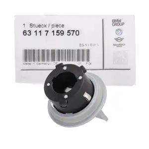 ORIGINAL BMW Lampentr&auml;ger Blinkleuchte PY21W 3er E90 E91 F30 F31 vorne 63117159570