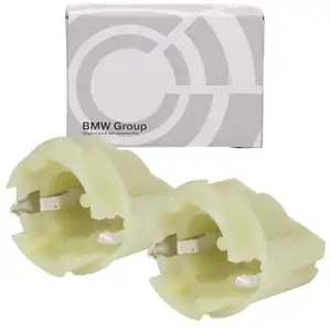 2x ORIGINAL BMW Lampentr&auml;ger Heckleuchte P21W E34 E61 E32 E38 X6 E71 hinten 63218355883