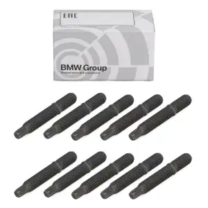 10x ORIGINAL BMW Schraube Stiftschraube Stehbolzen M7X47-10.9-PHR 11128597830