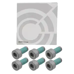 6x ORIGINAL BMW MINI Schraube Kupplungsdruckplatte M8x18-10.9 21207548052