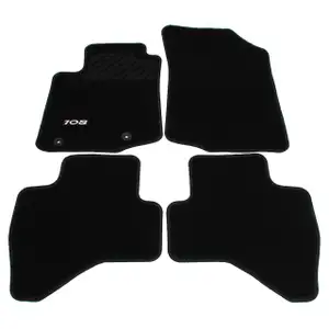 ORIGINAL Peugeot textile mats Floor mats Car mats Set of 4 1610821680 for 108