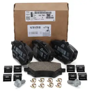 ORIGINAL PSA OPEL Bremsbel&auml;ge C4 208 308 508 Astra L Corsa F Mokka hinten 1693587280