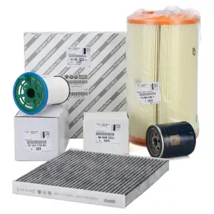 ORIGINAL Citroen Peugeot filter set, 4 pieces, Jumper 2 Boxer 2.0 BlueHDi 110/130/163 hp