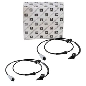 2x ORIGINAL PSA ABS Sensor Raddrehzahl Berlingo C4 Picasso 1 5008 Partner hinten 4545.E8