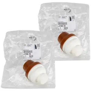 2x ORIGINAL Citroen stop buffer suspension C3 II (SC_) DS3 (SA_) rear 5166.C5