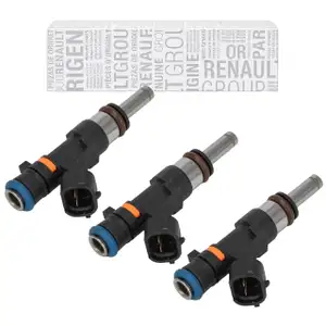 3x ORIGINAL Dacia Einspritzd&uuml;se Logan 2 Sandero 2 0.9 TCe 90 PS 166004787R