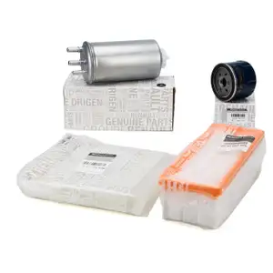 ORIGINAL DACIA filter set, 4 pieces, Duster HS Logan Sandero 1.5 dCi 75-110 hp with DELPHI system