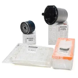 ORIGINAL DACIA Filter Set, 4 pcs, Duster (HS_) 1.5 dCi 90/109/110 hp with SOGEFI system