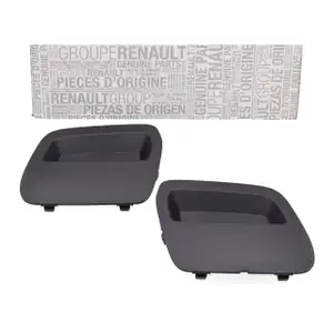 ORIGINAL Dacia Kappe Abschlepp&ouml;se Abschlepphaken Satz Duster HM vorne 511804555R