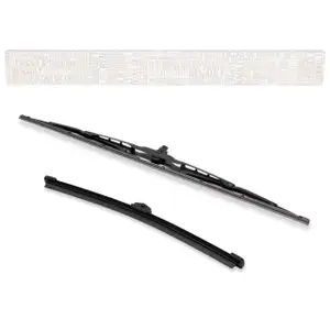 ORIGINAL DACIA Scheibenwischer Wischerblätter Set Spring (B6M1) ab 2025 vorne + hinten