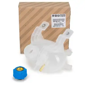 ORIGINAL Fiat expansion tank Coolant reservoir + cap 500L 51881757