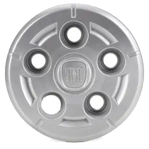 1x ORIGINAL Fiat wheel hub cap cover 16 inch silver Ducato 250 1358876080
