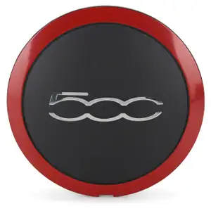 1x ORIGINAL Fiat hub cap wheel cover cap &Oslash; 55/134 mm 500 (312_) 51870004