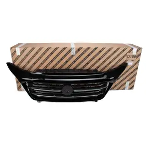 ORIGINAL Fiat Kühlergrill Schwarz mit 2 Chromleisten Ducato 250 ab 04.2014 735615924