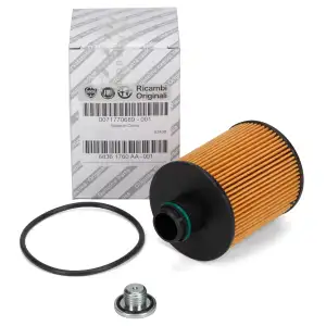 ORIGINAL FIAT Ölfilter + Schraube 500 312 Doblo 263 Panda Punto 199 Tupo 356 357 1.3 D