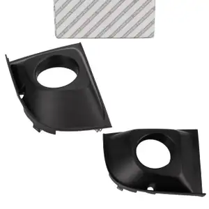 2x ORIGINAL Fiat Blende Abdeckung Nebelscheinwerfer 500 bis MJ 2015 vorne links + rechts