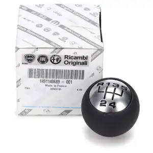 ORIGINAL Fiat Schaltknauf Schalthebel 5-Gang Schaltung Scudo Ulysse 1491140689