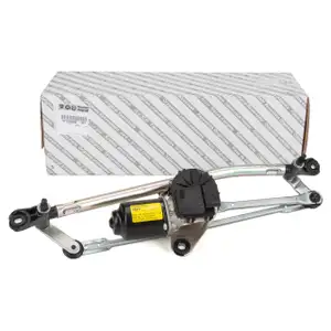 ORIGINAL Fiat wiper motor Windshield wipers Fiorino Qubo from 08.2011 front 1371045080