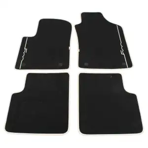 ORIGINAL Fiat textile mats Floor mats Car mats Set 500 / C 312 4-piece 71807944