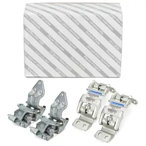 4x ORIGINAL Fiat door hinge, rear door, 270&deg;, Ducato 250, from 12/2011, rear bottom + top