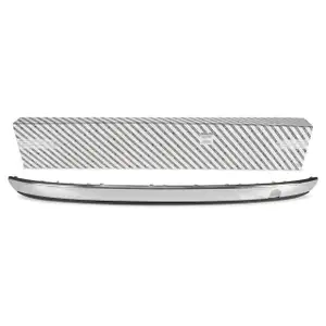 ORIGINAL Fiat trim strip, bumper chrome, 500, 500C until 07/2015, rear, 735521029