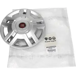 1x Original Fiat hubcap wheel trim 15 inch silver Ducato 250 1358879080