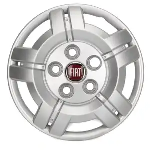 1x ORIGINAL Fiat hubcap wheel cover 16 inch silver Ducato 250 1358880080