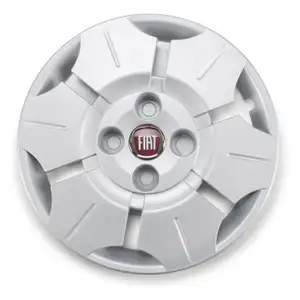 1x ORIGINAL Fiat hubcap wheel cover 13 inches silver Panda 169 from model year 09.2003 735459881