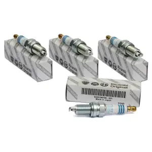 4x ORIGINAL Alfa Romeo Fiat Z&uuml;ndkerze Mito (955) 500 (312) Punto (199) 1.2 1.4 55190788